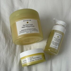 Naturium The Glow Getter Multi-Oil Body Set — Yellow